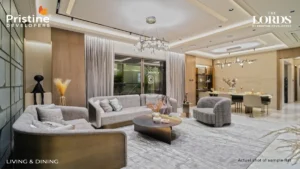 The sample flat images of the Living - The Lords project by Pristine Developer